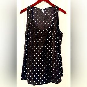 Joie Hot Air Balloon Print Scoop Neck Silk Top